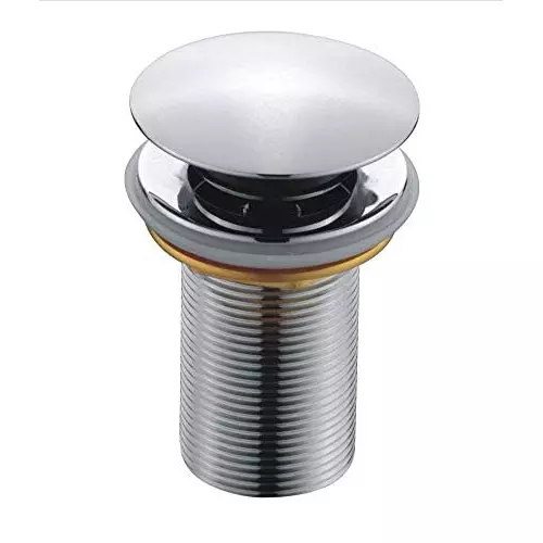 Aquieen Pop up 17.78 cm (7 Inch) SS Silver Full Thread Pop Up Waste Coupling Each of 1 Piece