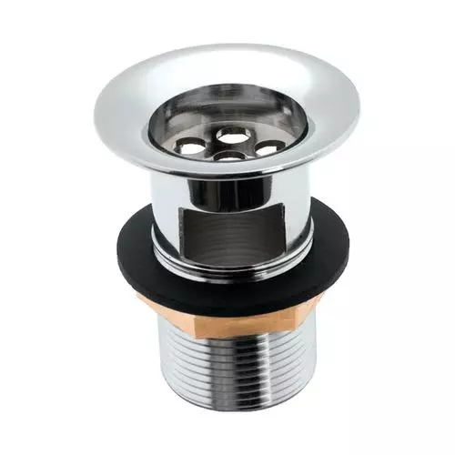 Somany Waste Coupling Half Thread 125 mm Signature Allied Products Collection Chrome Finish Metal Body, 272150050261