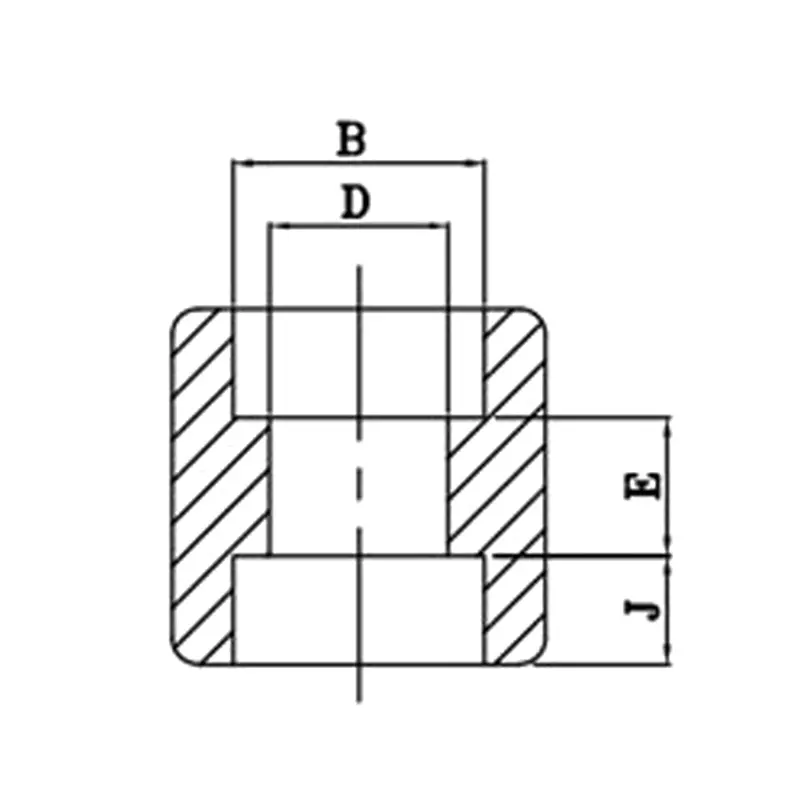 Leader FSFC 09 Forged Fitting (Socket Welded) Full Coupling 12.7 mm (1/2 Inch) 3000 PSIG