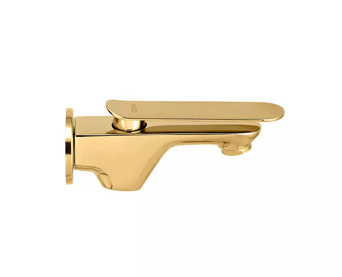 cera-brooklyn-single-lever-wall-mount-bib-cock-with-wall-flange-and-aerator-french-gold-f1018151fg