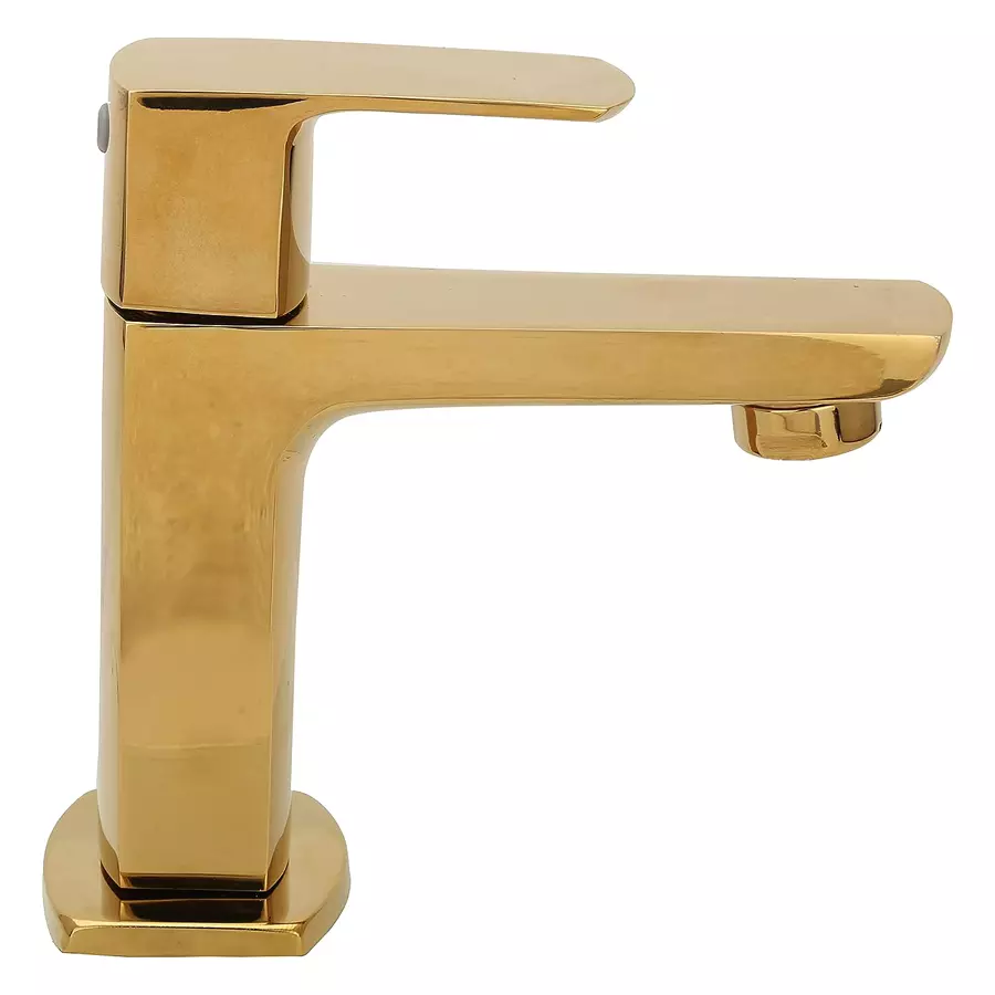 Aquieen Zura Pillar Cock Brass Polished Finish Gold, AQN 134