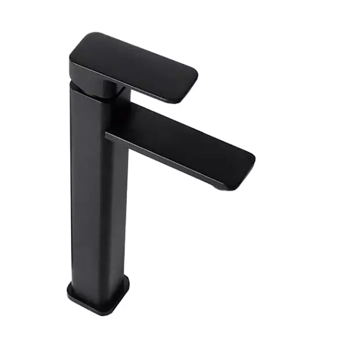 Aquieen Luxury Basin Mixer Tap Brass & Copper Chrome Finish Black, AQN 706