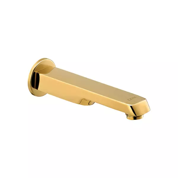 Buy CERA Chelsea Single Lever Bath Tub Spout with Wall Flange French Gold, F1016661FG from Industrybuying.com