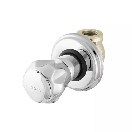 CERA Ocean Half Turn Wall Mount Stop Cock Exposed Part for 20 mm Pipe Line, F3001351