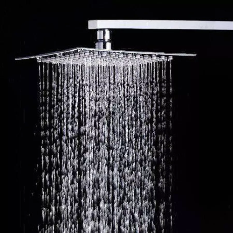 Fastgear Faucet Set with Shower Stainless Steel Chrome Finish Silver, FG2375 ( Pack of 4)