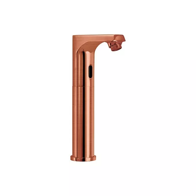 CERA High Neck Sensor Tap Deck Mounted Organic Finish Antique Copper, F6010108AC