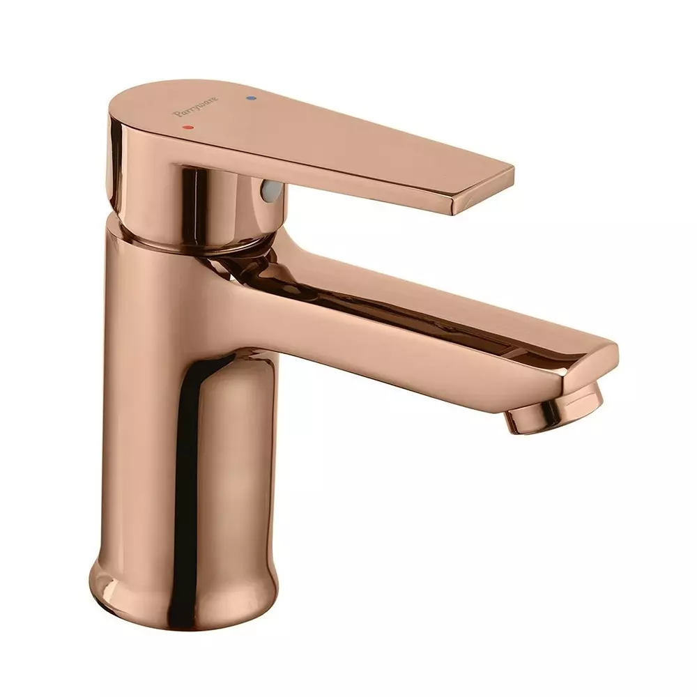 Parryware Single Lever Basin Mixer Praseo Deep Rose Gold Chrome Finish, G5814A4