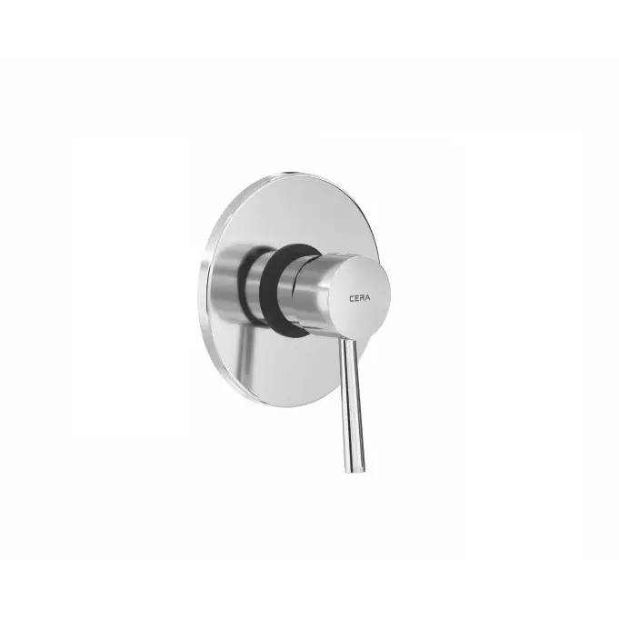 CERA FOUNTAIN Shower Mixer Single Lever Wall Mount Chrome Plating Chrome, F2013778
