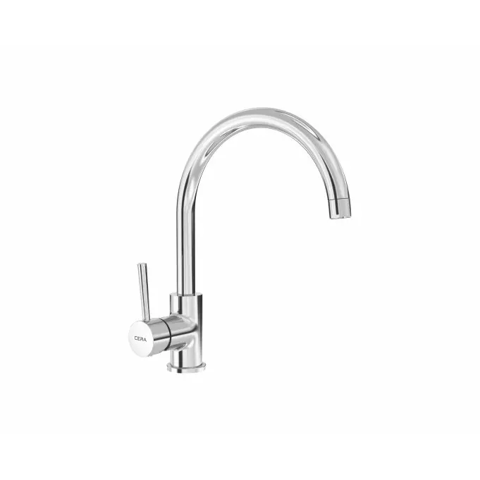CERA FOUNTAIN Sink Mixer Single Lever Deck Mount Chrome Plating Chrome, F2013551
