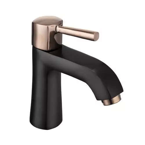 Somany Pillar Tap French Collection Diamante Series Mixed Black Deck Mount, 272211370211