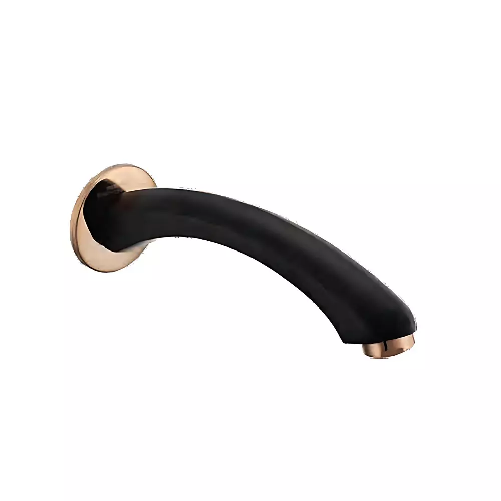 Somany Bath Tub Spout French Collection Arizona Series Mixed Black Finish Metal Body Wall Mount, 272211400361