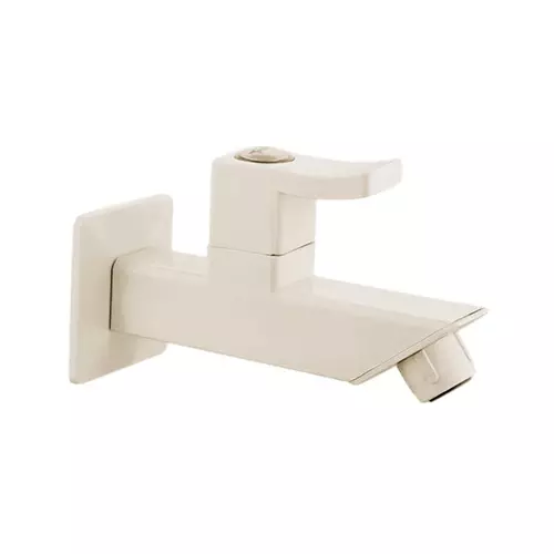 TRIJAL Guppy Long Body With Flange Ivory 15 mm Thread & 20 mm Spindle, GUP-101 (Pack of 24)