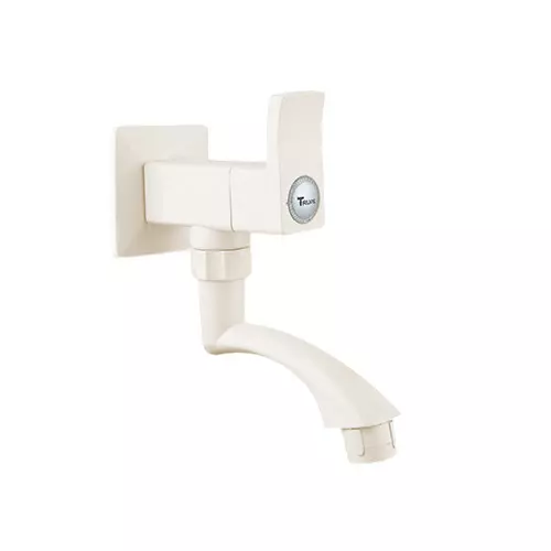 TRIJAL Spark Magic Sink Cock With Flange Ivory 15 mm Thread & 20 mm Spindle, SPK-119 (Pack of 24)