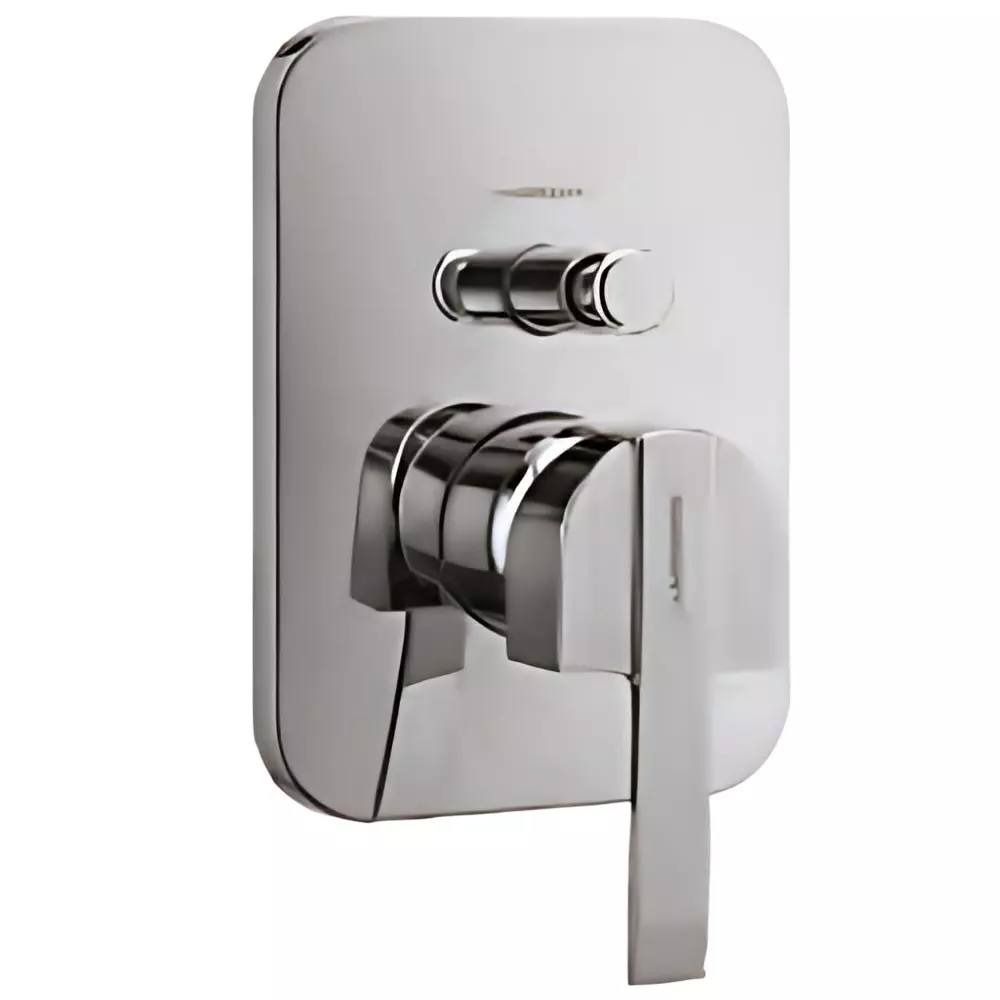 Somany Exposed Part for Regular Diverter Signature Collection Prince Series Chrome Finish Metal Body, 272111500021