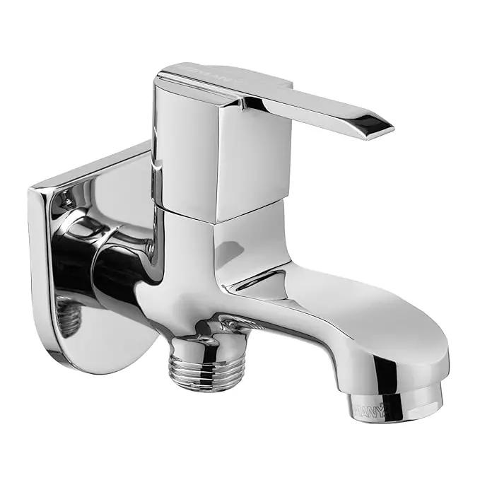 Somany Two Way Bib Cock Signature Collection Prince Series Chrome Finish Metal Body, 272211500081