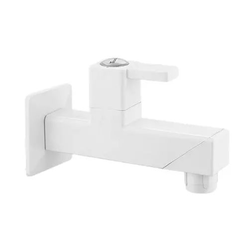 TRIJAL Oscar Long Body With Flange White 15 mm Thread & 20 mm Spindle, OSR-101 (Pack of 24)