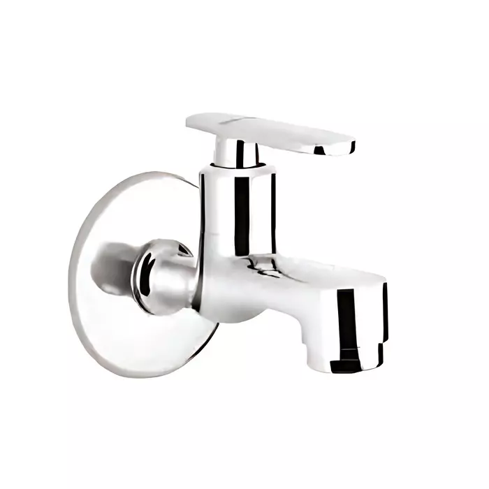 Somany Bib Cock Signature Collection Elara Series Chrome Finish Metal Body Wall Mount, 272211240021