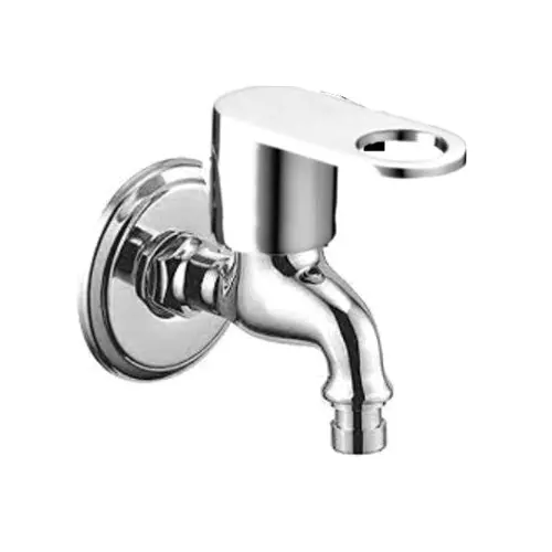 Jabra Washing Bib Cock Sky Series Brass Chrome Finish Wall Mount Silver