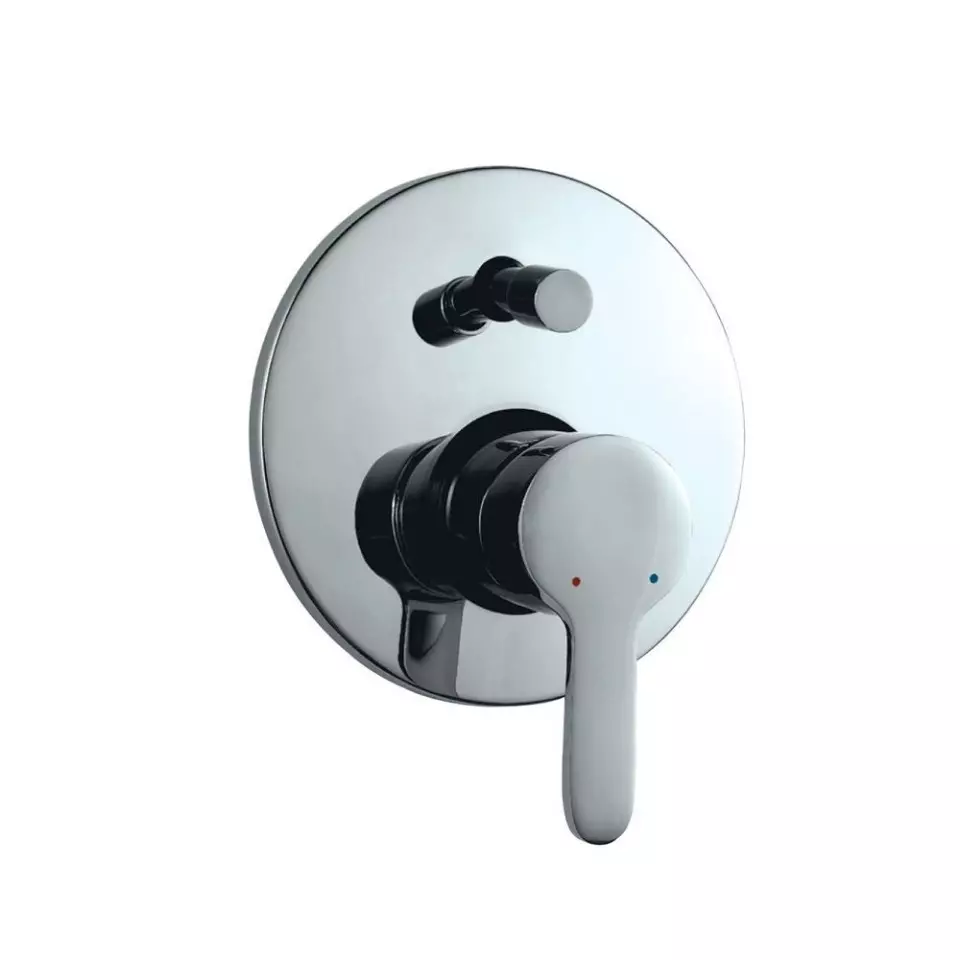 Jaquar Exposed Parts Kit of Diverter Fusion Series Chrome Finish, FUS-29065MK