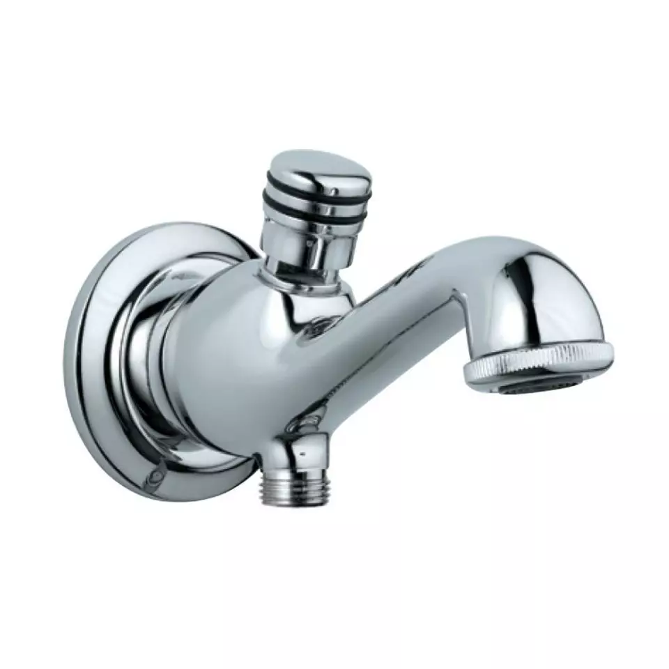 Jaquar Bathtub Spout with Button Attachment Continental Series Chrome Finish, SPJ-7463