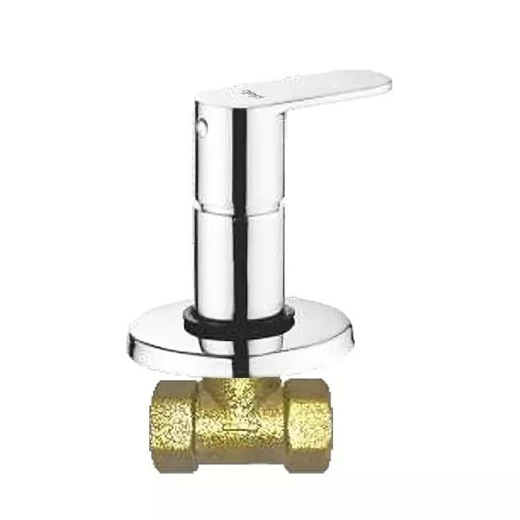 PLATO WINNER Series Concealed Stop Cock 20 mm Silver, WER 005 A