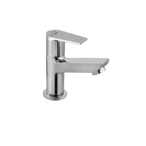 CASLLA Single Lever Basin Mixer Croma Series Brass Chrome Finish Silver, COA-CHR-872301