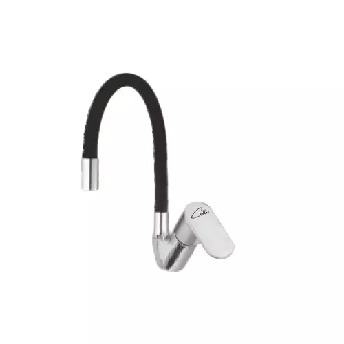 CASLLA Single Lever Sink Mixer Candy Series Brass Chrome Finish Silver, CNY-CHR-712326