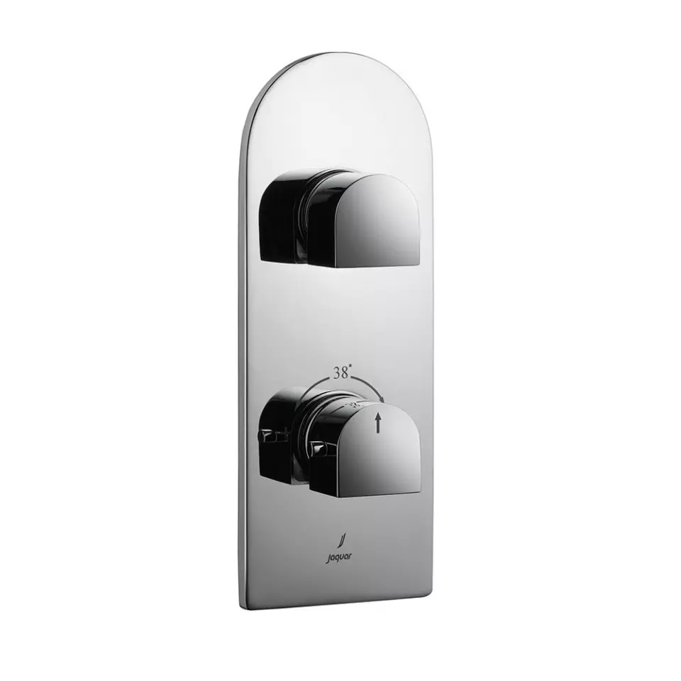 Jaquar Exposed Part Kit of Thermostatic Shower Mixer Aria Series Chrome Finish for ALD-661N