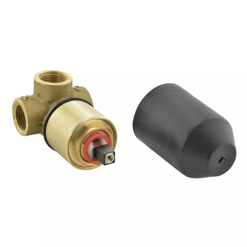 Jaquar Concealed Body For Single Lever Deusch Mixer Allied Series Brass Wall Mount, ALD-CHR-227