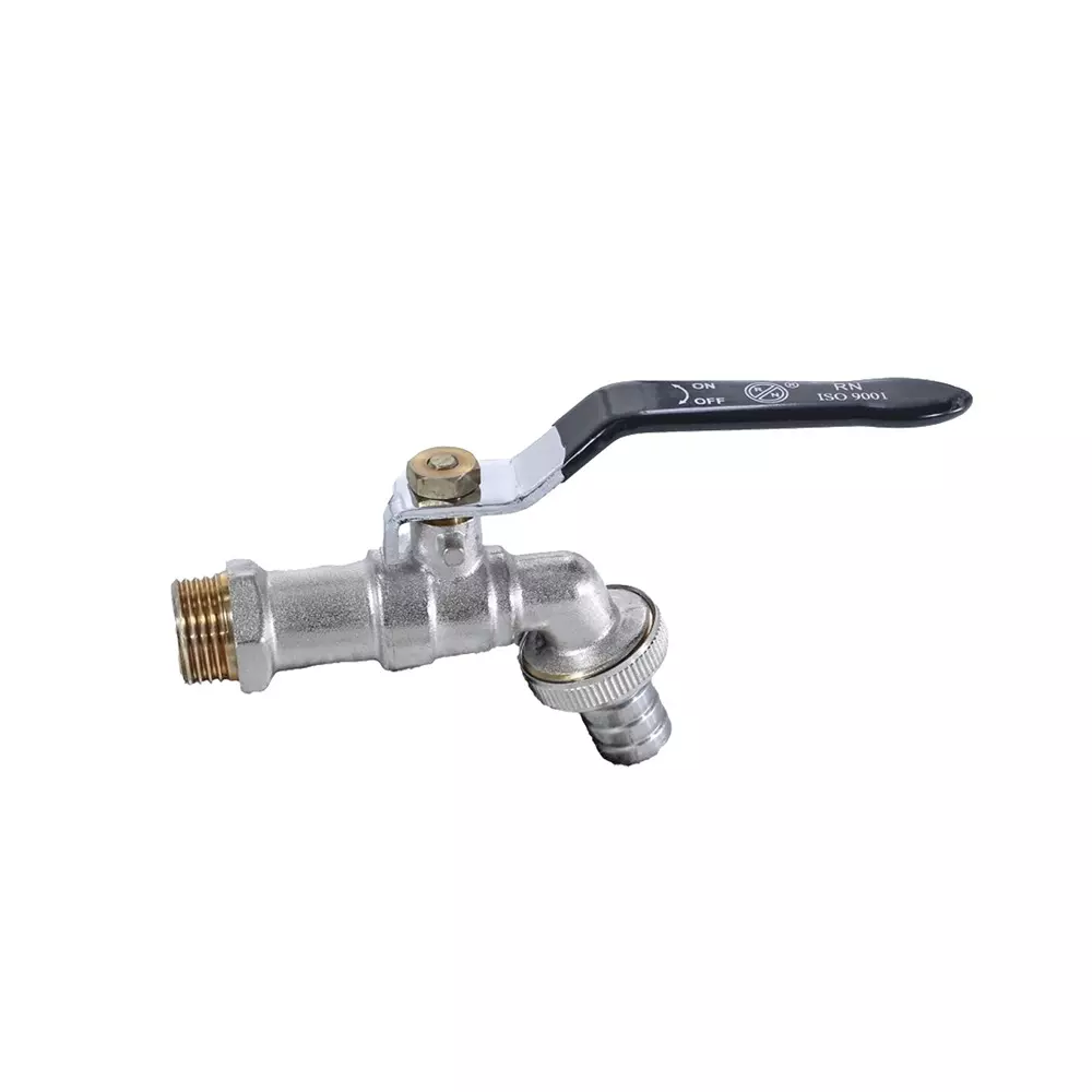 RN BIB Tap Nozzle Forged Brass 1/2 Inch (15 mm) Size for Control Water, Air & Oil Flow, 1210