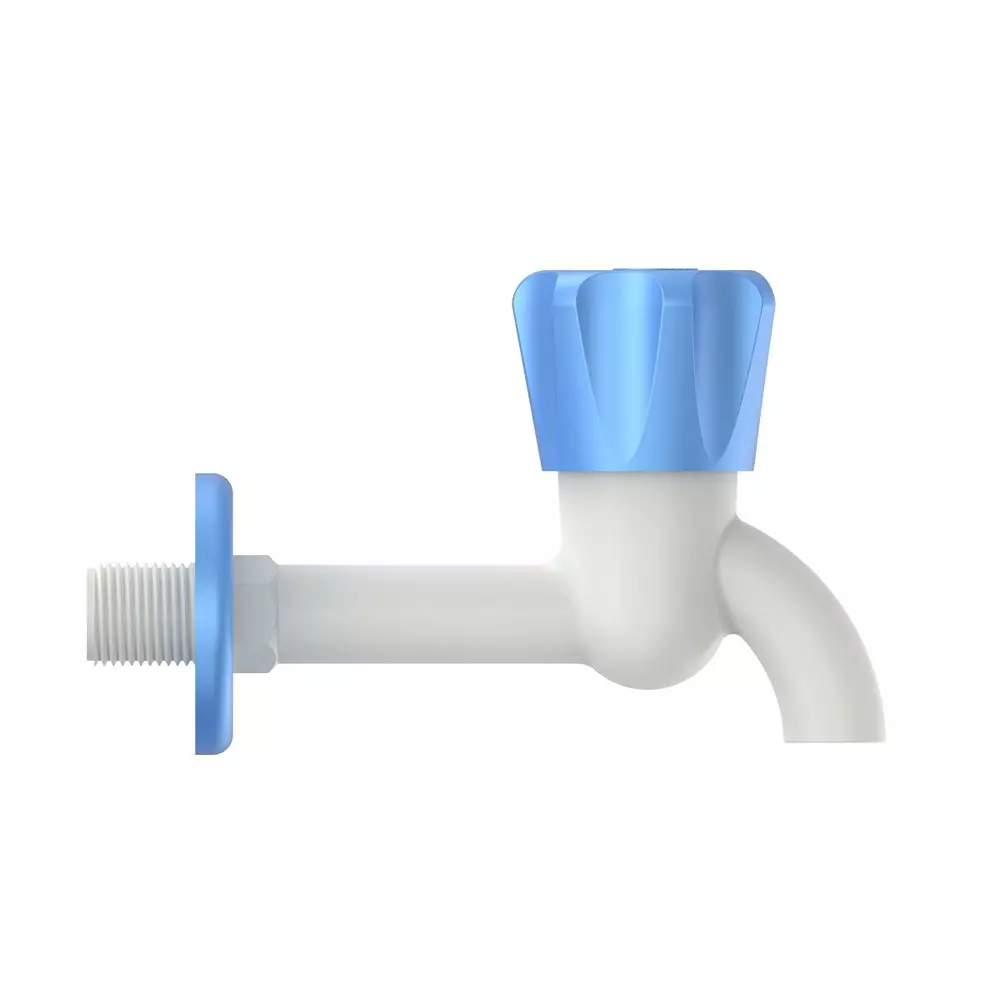 rn-aroma-collection-foam-flow-long-body-bib-tap-with-flange-white-blue-box-packaging-type-12-inch-15-mm-size-for-kitchen-bathroom-use