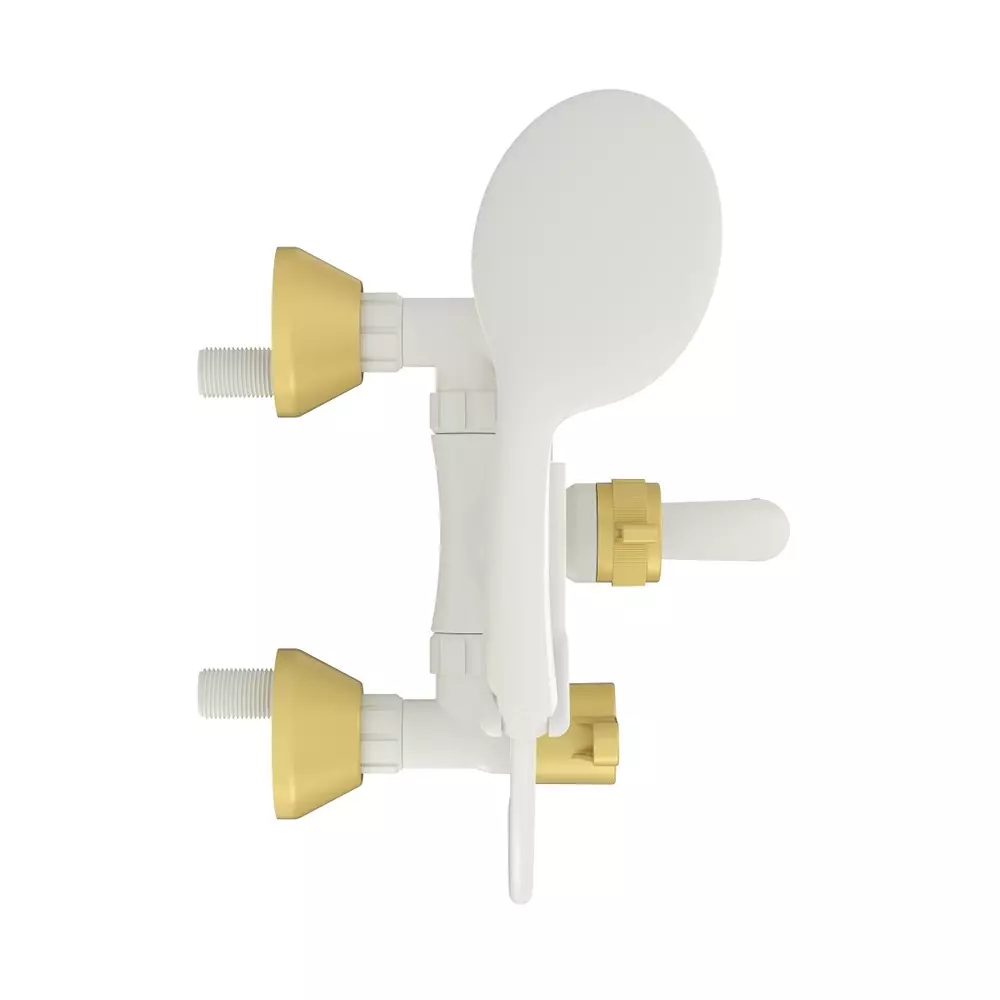 rn-wall-mixer-telephonic-tap-with-crutch-ptmt-white-bright-gold-12-inch-15-mm-size-for-kitchen-bathroom-use-rnprb37a12-without-hand-sower-tube