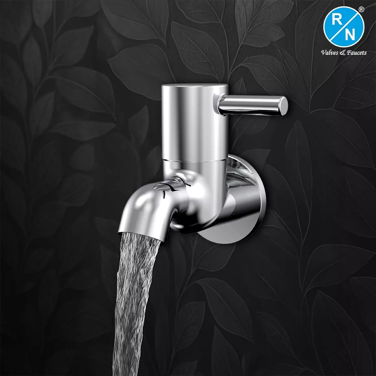 rn-rose-pro-collection-bib-tap-with-flange-12-inch-15-mm-size-chrome-plated-stainless-steel-rnrop24g13