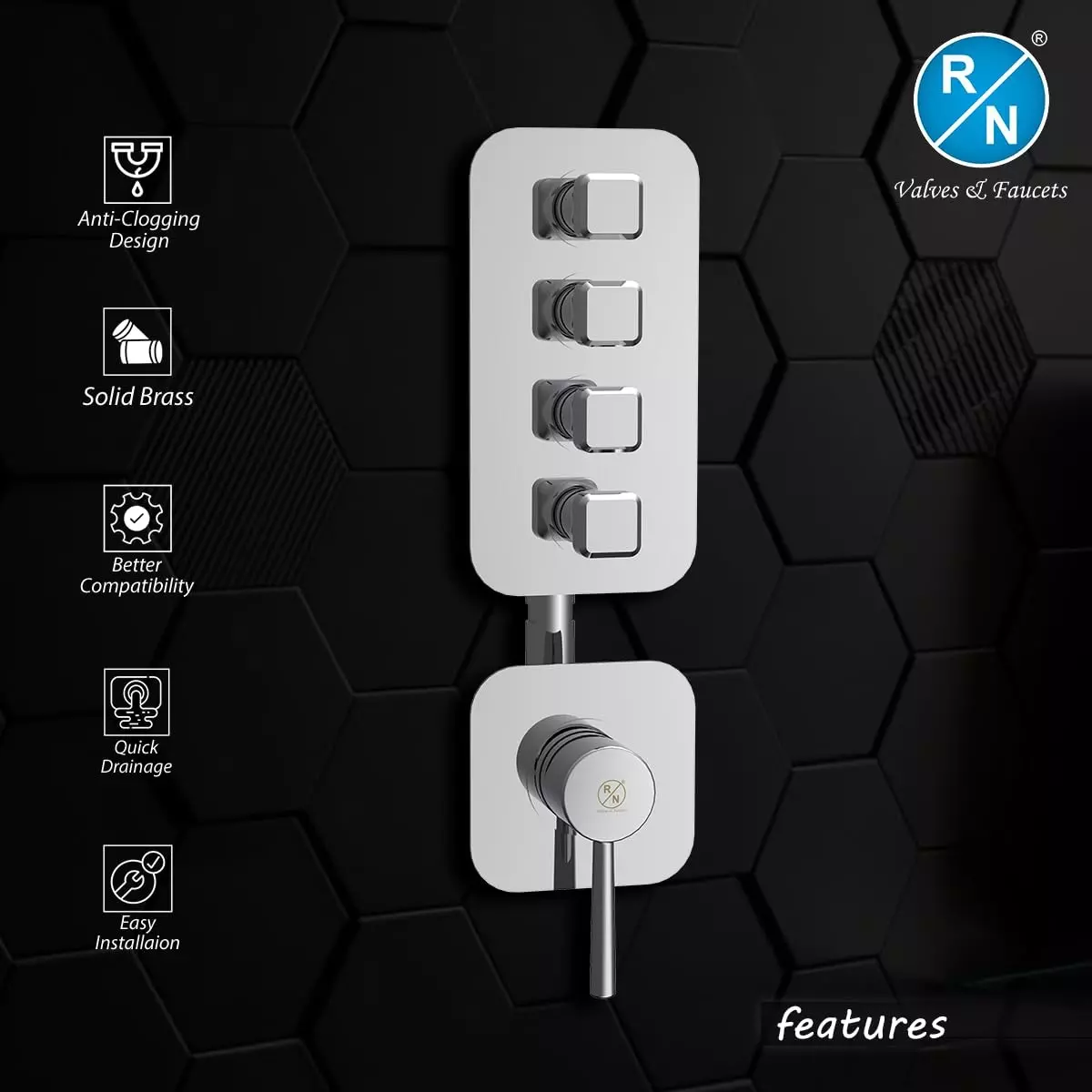 rn-asher-collection-2-inlet-4-outlet-single-lever-concealed-tap-with-expose-parts-kit-chrome-plated-12-inch-15-mm-size-stainless-steelrnash24g34