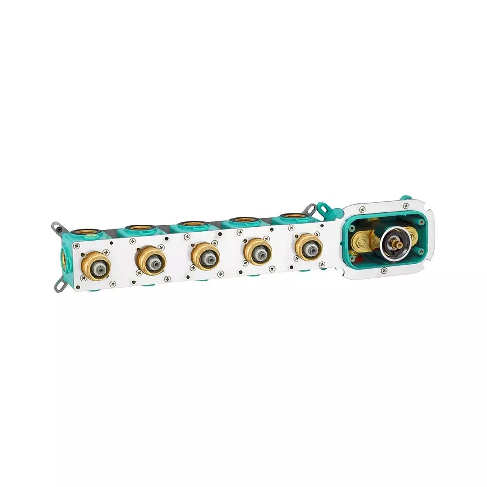 Parryware Tune Thermostatic Diverter Concealed Body 5-Way Chrome, T6165A1