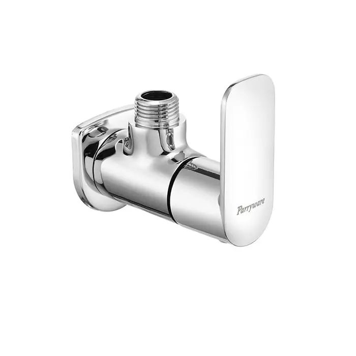 Parryware Cardinal Angle Valve Stainless Steel Wall Mount Chrome Finish, G5407A1