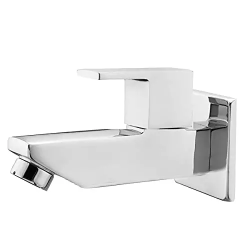 aquieen-kubix-silver-brass-bib-cock-with-wall-flange-aqn-566