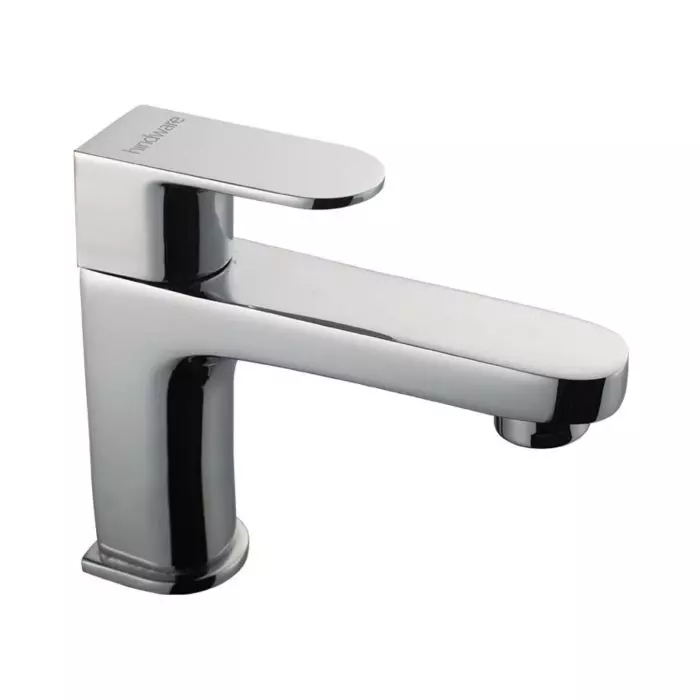 Hindware Elegance Brass Chrome Finish Pillar Cock Basin Tap