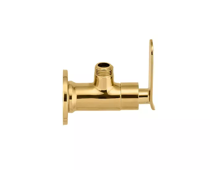 cera-brooklyn-single-lever-wall-mount-angle-cock-with-wall-flange-french-gold-f1018201fg