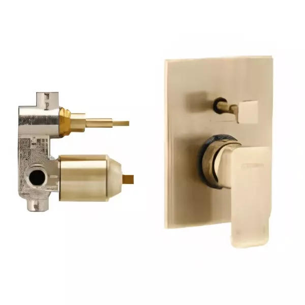 Buy CERA Ruby High Flow Concealed Diverter Antique Brass, F1005721BA + F4030101BA (Set of 2 Pcs) from Industrybuying.com