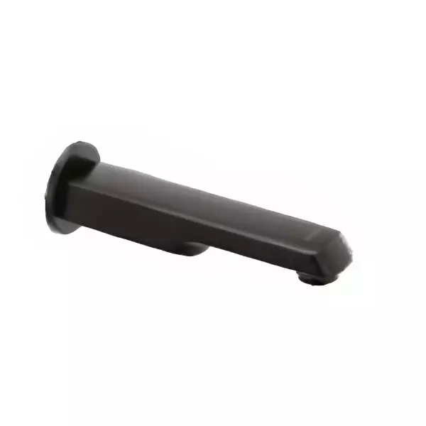 CERA Chelsea Single Lever Bath Tub Spout with Wall Flange Matte Black, F1016661BM