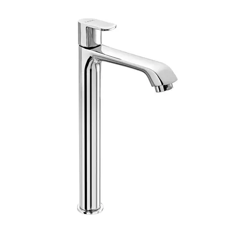 CERA Chromo Quarter Turn Table Mount Pillar Cock with Extended Body and Aerator, F1019102