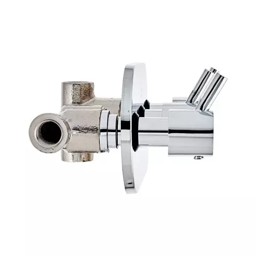 CERA 4 Way Diverter Set with Exposed Part and Concealed Part, F2004731 + F4040101 (Set of 2 Pcs)