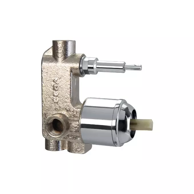 CERA Sylvina Basin Mixer Single Lever Exposed & Concealed Part Chrome Plating Chrome, F1021711 + F4020101