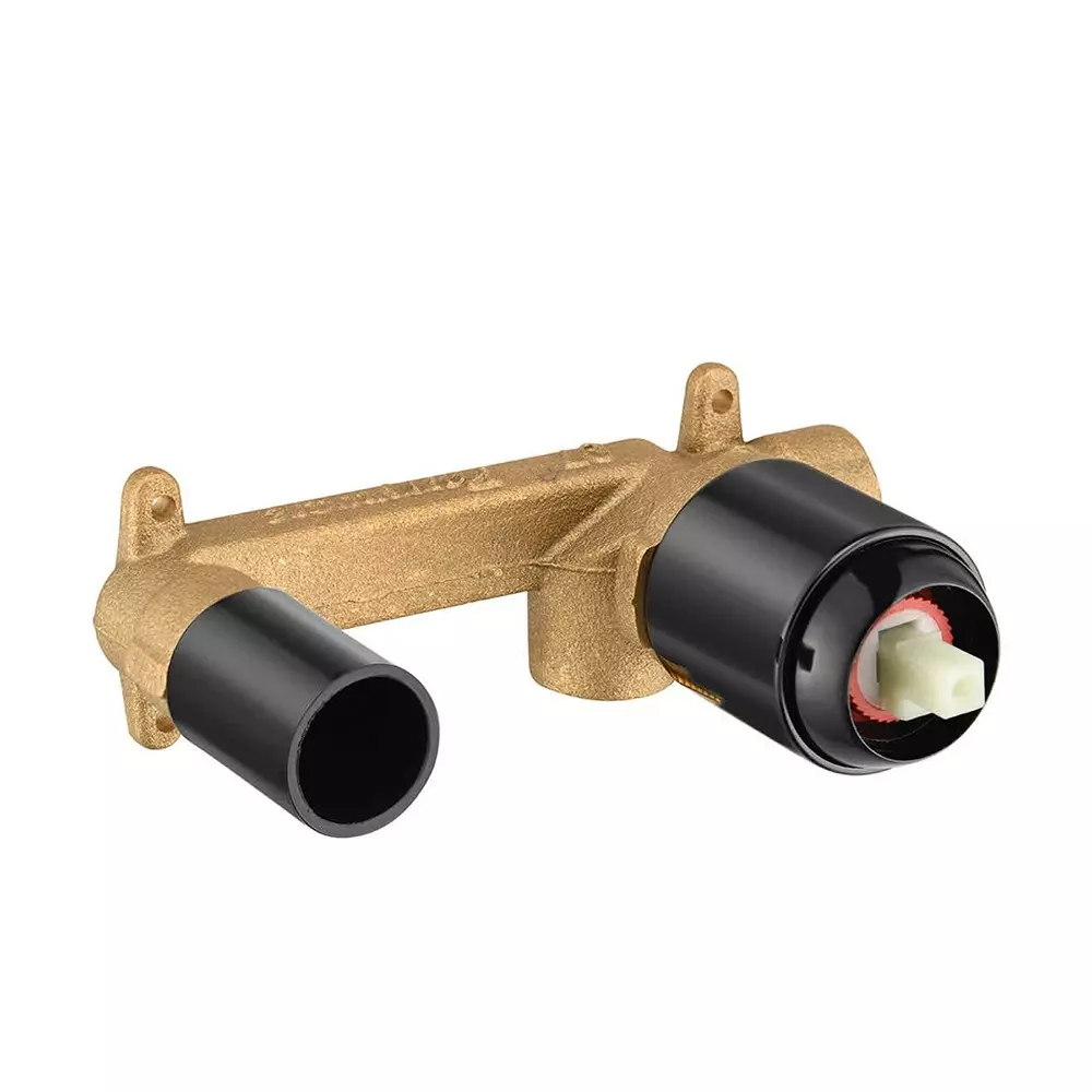 Parryware Concealed Body Basin Mixer Shiny Black Chrome Finish, G9002A5