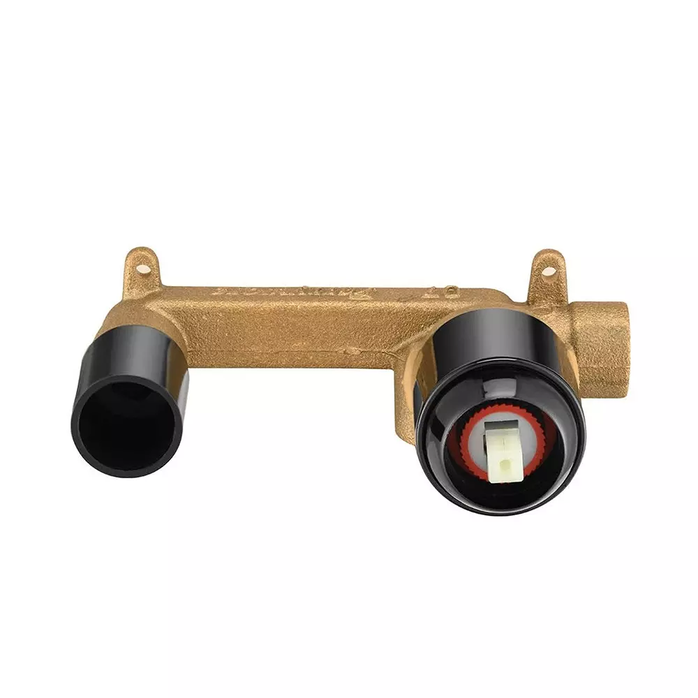 Parryware Concealed Body Basin Mixer Shiny Black Chrome Finish, G9002A5