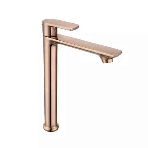 Somany Extended Pillar Tap French Collection Elysees Series Rose Gold Deck Mount, 272211380401