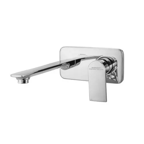 Somany Exposed Part of Concealed Basin Mixer & Handle For SLBM WM French Collection Elysees Series Chrome, 272111380021 + 272151380011