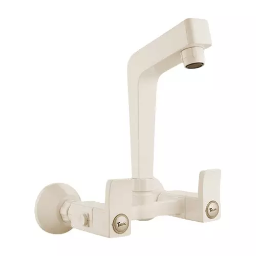 TRIJAL Spark Sink Mixer Premium With Fiange Ivory 15 mm Thread & 20 mm Spindle, SPK-114 (Pack of 12)