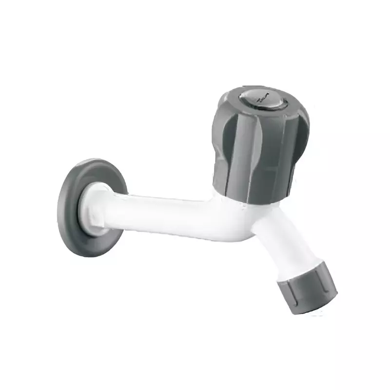 TRIJAL Koi Plus Long Body Foam Flow with Flange White, Grey, KOP-108 (Pack of 24)